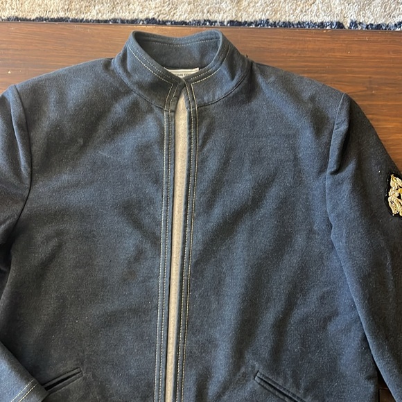 Vintage St. Johns sport gray long sleeve jacket medium pants size 12 military - Picture 11 of 16